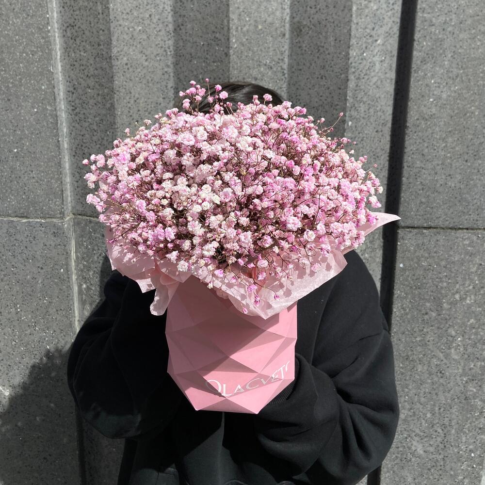 Цветы в коробке «Облачко» Цветы в коробке «Облачко»